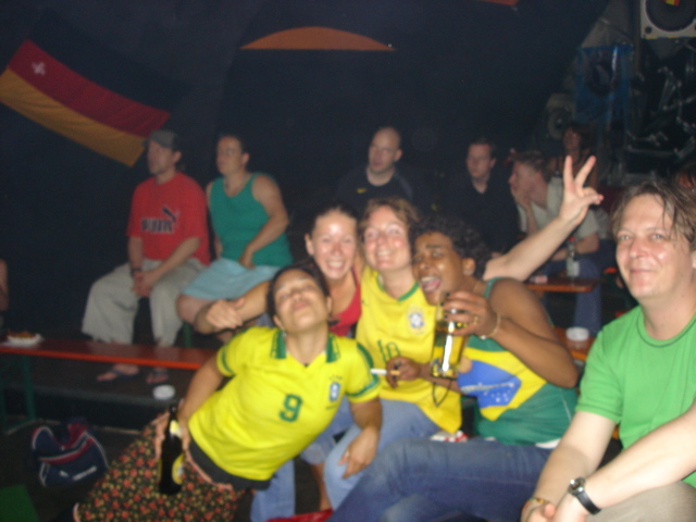 die brasilien fans...